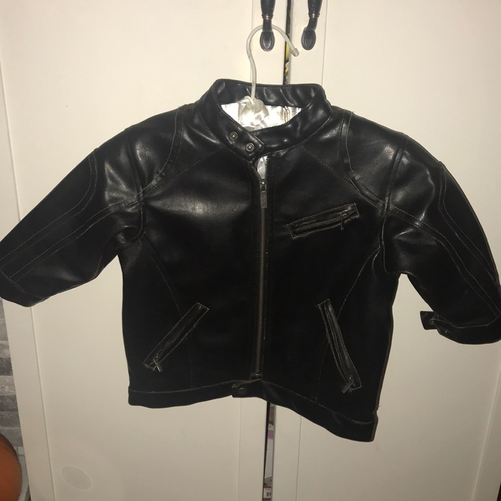 Kenneth Kole Leather (like) Jacket size 3t